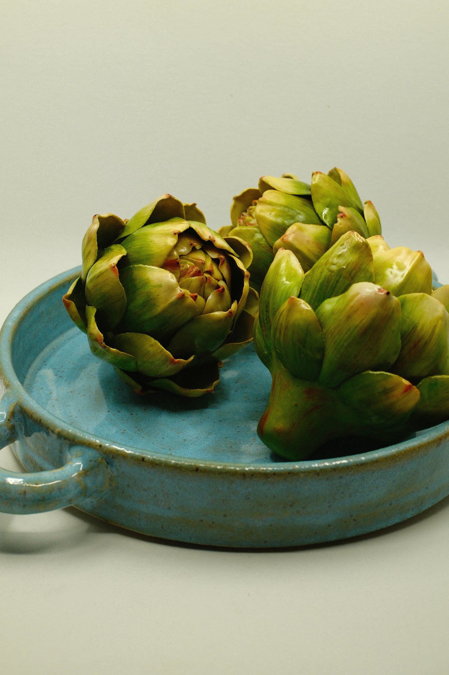 Lagoon Blue platter (Oops!)