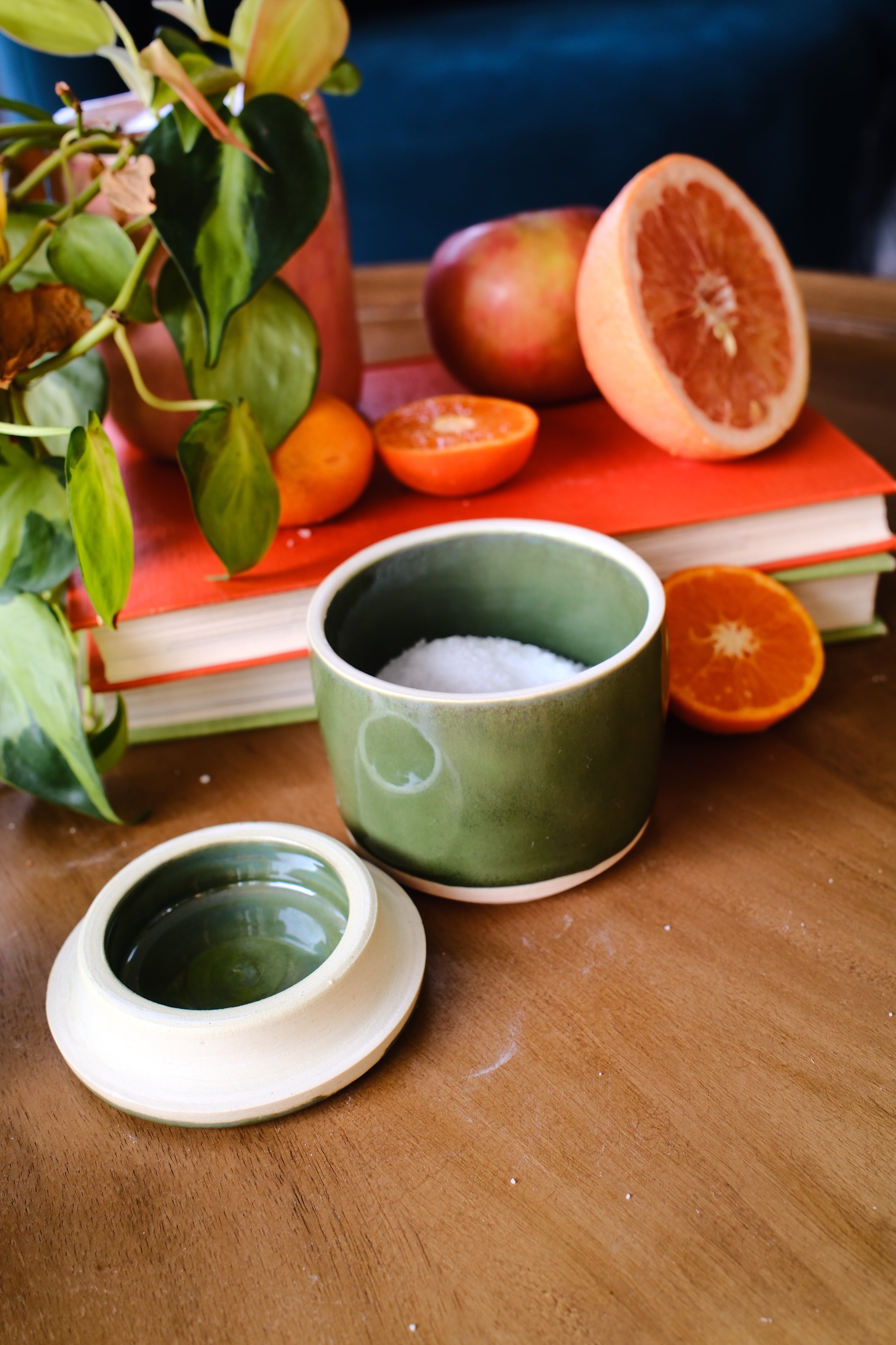 Deep Green Salt Cellars