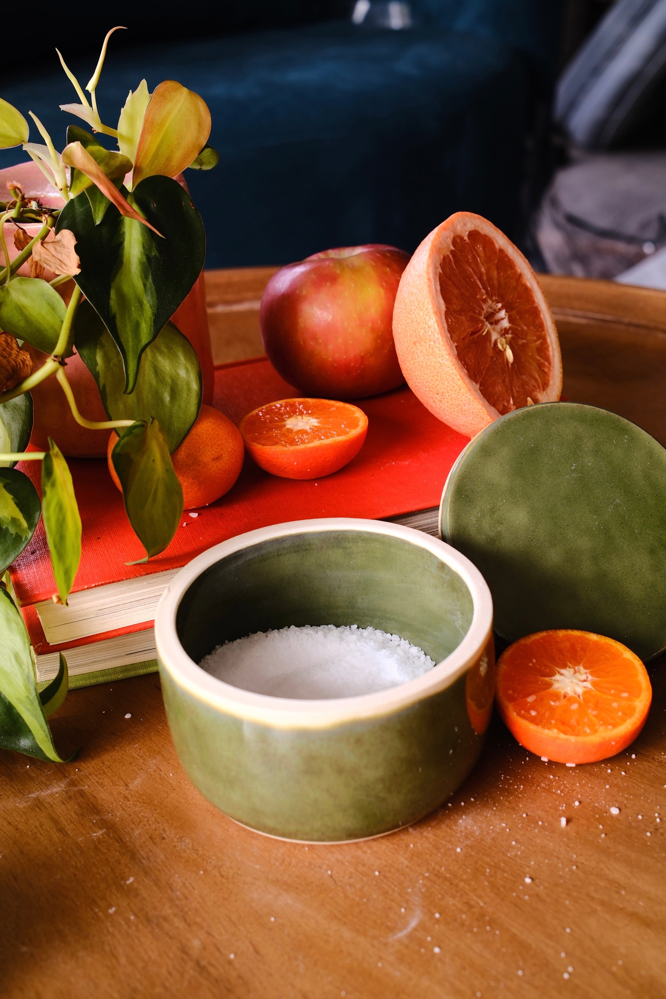 Deep Green Salt Cellars