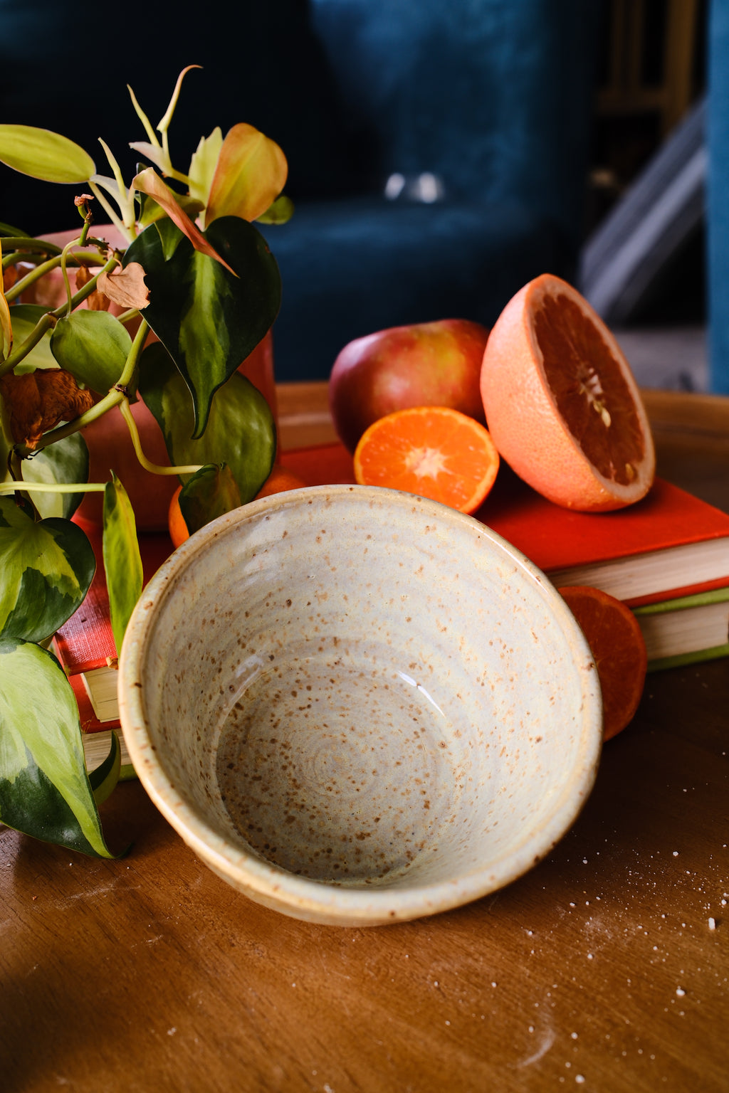 Seafoam Green Speckled Small Bowl (oops!)