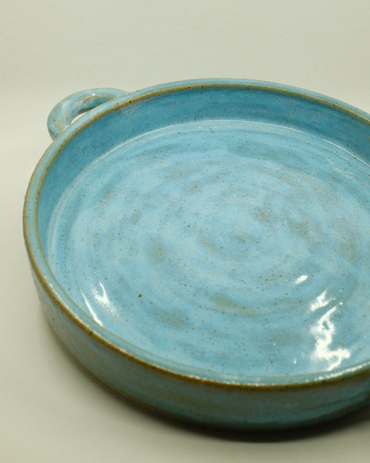 Lagoon Blue platter (Oops!)